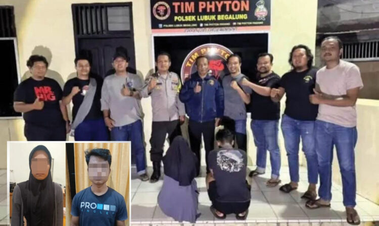 Sepasang Mahasiswa Buang Bayi Hasil Zina, Sempat Digugurkan tapi Gagal, Malu Punya Anak di Luar Nikah 1 BUANG BAYI— Sepasang mahasiswa RA dan YI yang terlibat kasus pembuangan bayi, ditangkap jajaran Polsek Lubeg.