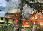 Ditinggal Pergi ke Rumah Sakit, Rumah Budi Hangus Dilalap si Jago Merah