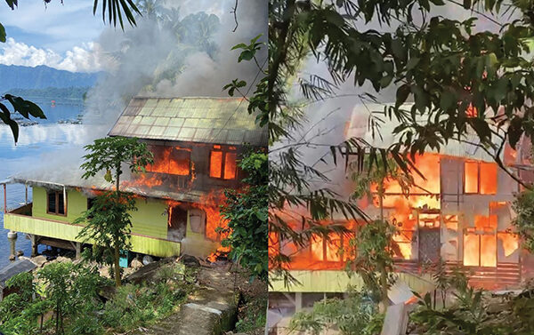 Ditinggal Pergi ke Rumah Sakit, Rumah Budi Hangus Dilalap si Jago Merah 1 RUMAH TERBAKAR— Kondisi rumah Budi yang terbakar di Jorong Sungai Tampang,
Nagari Tanjung Sani, Kecamatan Tanjung Raya, Agam.