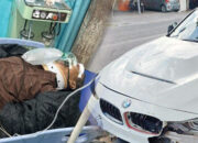 Pemulung Tewas Ditabrak BMW, Kepala Robek, Kaki dan Tangan Patah