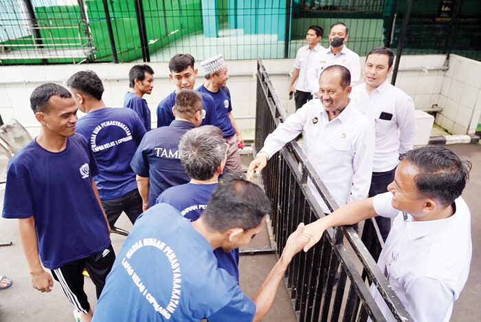 Kemenko Polkam Rumuskan Pembentukan Satgas Siber dan AI Terpadu 1 Deputi Bidang Koordinasi Komunikasi dan Informasi Marsekal Muda TNI Eko Dono Indarto.