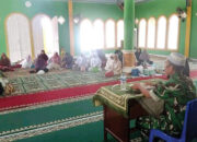 Perkuat Ukhuwah dan Keteladanan Rasulullah, Satgas TMMD Kodim 0310/SSD Berikan Penyuluhan Agama