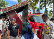 Kecelakaan Maut Gegara Avanza, Mobil Damkar Seruduk Motor dan Pom Bensin Mini, 1 Orang Tewas, 11 Luka-luka