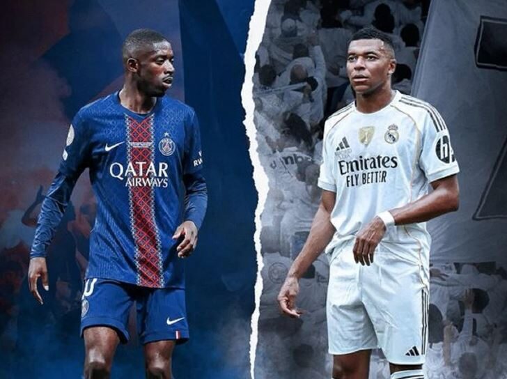 Reuni Emosional Mbappé, PSG Tantang Real Madrid di Semifinal CWC 1 2 11