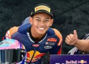 Duel Sengit 19 Putaran, Veda Pratama Menang Dramatis pada Rookies Cup 2025 Sachsenring