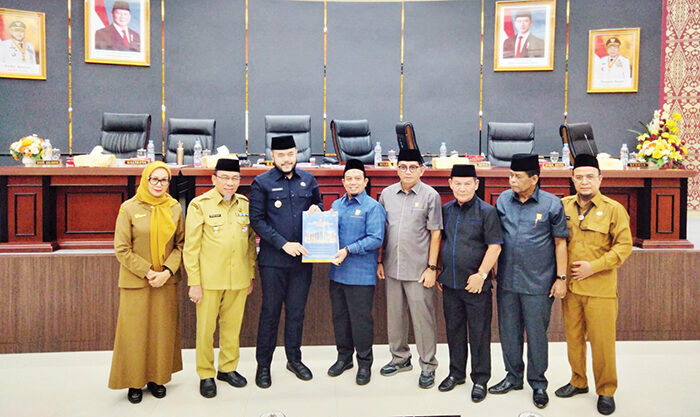 PEMKO bersama DPRD Kota Padang secara resmi mengesahkan Ranperda tentang RPJMD Kota Padang Tahun 2025-2029.