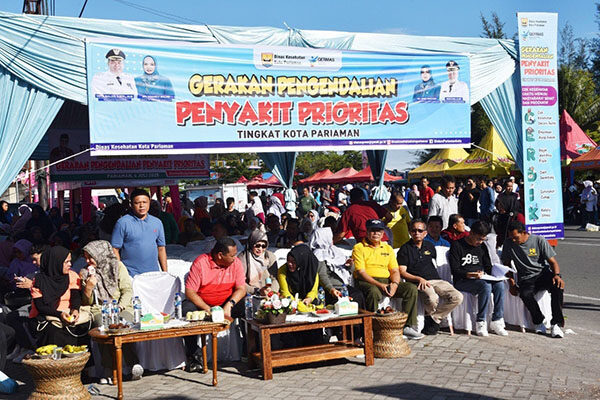 Wako Pariaman Buka Kegiatan Gerakan Pengendalian Penyakit Prioritas 1 Buka Kegiatan Gerakan Pengendalian Penyakit Prioritas Tingkat Kota Pariaman