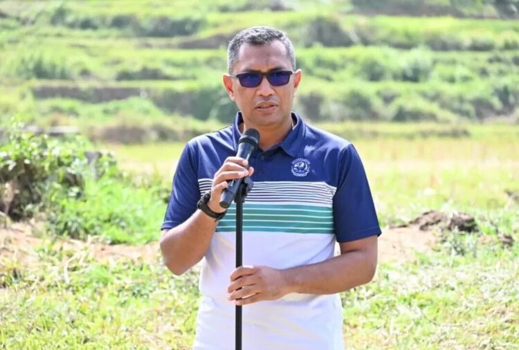 Sani Salman Nuryadin: Penurunan Prestasi Perlu Ditindaklanjuti 1 SAMBUTAN—Komandan Lanud (Danlanud) Sutan Sjahrir sekaligus Ketua Federasi Aero Sport Indonesia (FASI) Sumatera Barat, Kolonel Nav Sani Salman Nuryadin