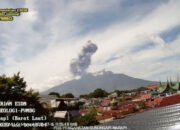 Gunung Marapi Erupsi lagi, Lontarkan Abu Vulkanik Setinggi 1.200 Meter