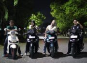 Menara Agung Gelar Nocturnity Riding, Komunitas Honda Matic 160 Jelajahi Kota Padang Malam Hari