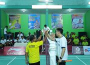 Wako Sawahlunto Buka Turnamen Badminton Kapolres Cup I