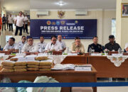 2 Kg Sabu dan 108 Kg Ganja Gagal Beredar, BNNP Sumbar Tangkap 6 Tersangka