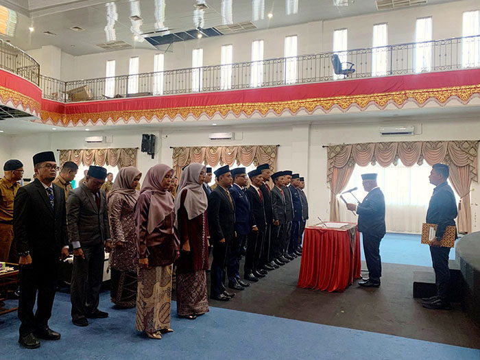 20 Pejabat Administrator dan Pengawas Dilantik 1 lantik pasbar