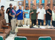 Maju Sebagai Ketua KONI Sumbar, Tommy Irawan Sandra ‘Sowan’ ke PWI Sumbar