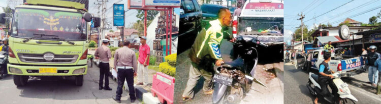 Tragis! Emak-emak Tewas Tergilas Truk, Terkapar Bersimbah Darah, angan, Punggung dan Kaki Remuk 1 KECELAKAAN— Polisi melakukan olah TKP kecelakaan yang menewaskan emak-emak di Jalan Soekarno-Hatta, Kelurahan Garegeh, Kecamatan Mandiangin Koto Selayan, Kota Bukittinggi.