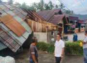 5 Rumah Rusak Diterjang Angin, Tertimpa Pohon Kelapa hingga Atap Berterbangan