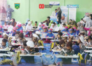 Ratusan Anak TK Padang Panjang, Adu Kreativitas di Lomba Mewarnai Kemerdekaan