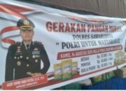 Gerakan Pangan Murah Polres Sawahlunto, Bantu Masyarakat dapat Membeli Pangan Murah