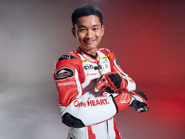 KESEMPATAN EMAS— Fadillah Arbi Aditama, pebalap Astra Honda yang saat ini bersaing di arena balap Asia Road Racing Championship (ARRC) 2025 kelas Asia Production (AP) 250, mendapat kesempatan emas menjadi pebalap pengganti di kelas Grand Prix (GP) Moto3.