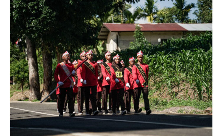 Gemuruhkan Semangat Perjuangan di Lomba Gerak Jalan
