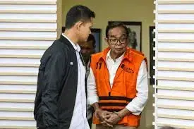 KPK Tahan Eks Dirut Hutama Karya Terkait Korupsi Pengadaan Lahan Tol Trans Sumatera 1 DITAHAN— Mantan Direktur Utama PT Hutama Karya (HK) Bintang Perbowo ditahan KPK atas dugaan korupsi pengadaan lahan tol.