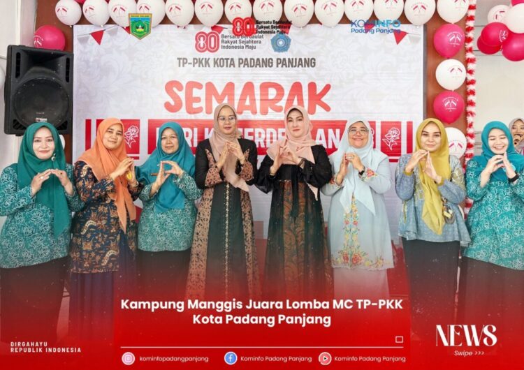 Kampung Manggis Juara Lomba MC TP-PKK Kota Padang Panjang 1 Kampung Manggis Juara Lomba MC TP PKK Kota Padang Panjang