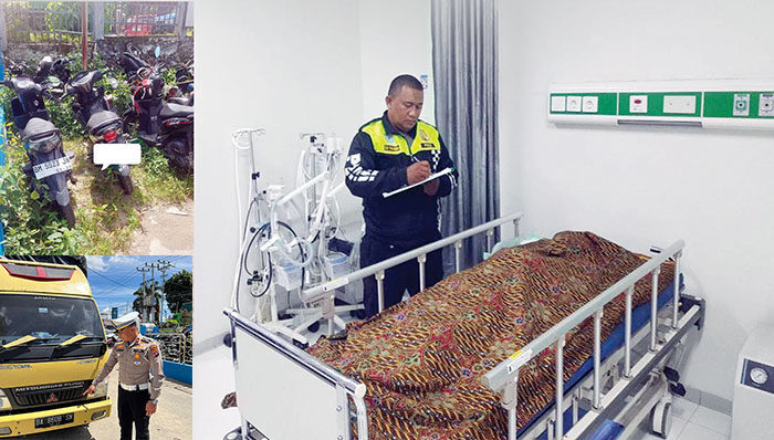 Tragis! Karyawan Mie Gacoan Tewas Terlindas Truk, Diduga Terjatuh Gegara Ban Motor Selip, Sopir Menyerahkan Diri ke Kantor Polisi 1 TERLINDAS TRUK— Pengendara sepeda motor tewas terlindas truk di Jalan Soekarno–Hatta, Kelurahan Manggis Ganting, Kecamatan Mandiangin Koto Selayan, Kota Bukittinggi.