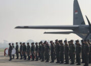 Atas Perintah Presiden Prabowo, Satgas Garuda Merah Putih II Airdrop 800 Ton Bantuan untuk Rakyat Gaza