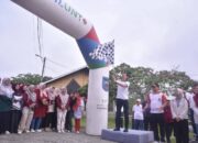 Jelang HUT ke-80 Kemerdekaan RI, Pemko Gelar Jalan Santai 