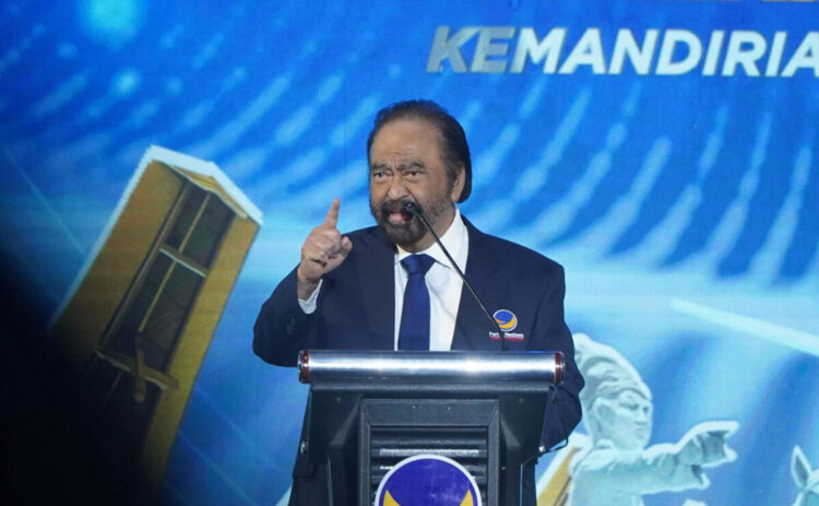 Surya Paloh: NasDem Dukung Penuh Pemerintahan Presiden Prabowo 1 Ketua Umum Partai NasDem, Surya Paloh.