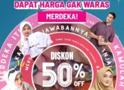 Rabbani Merdeka dari Royalti, Konsumen Merdeka Belanja dengan Diskon 50 Persen