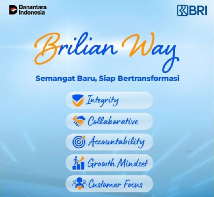 Brilian Way, Upaya Nyata BRI Tanamkan Nilai-nilai Transformasi Digital, Inovasi serta Budaya Kerja Adaptif 1 Untifefefetled