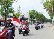 Convoy Merdeka Bangkitkan Semangat Nasionalisme Bikers Honda