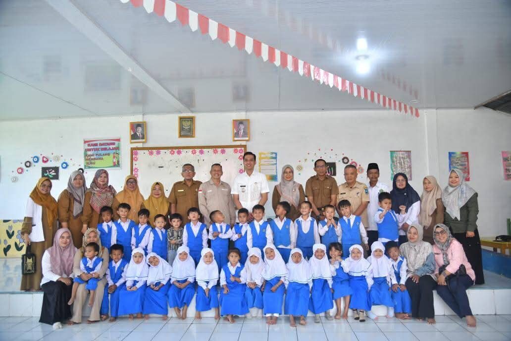 Wali Kota Sawahlunto Riyanda Putra mengunjungi TK Pembina Salak Kecamatan Talawi untuk beraudiensi