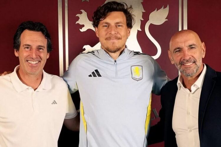 Aston Villa Boyong Victor Lindelof, Jadon Sancho dan Harvey Elliott Dikabarkan Segera Menyusul 1 RESMI— Victor Lindelof resmi berseragam Aston Villa musim ini.