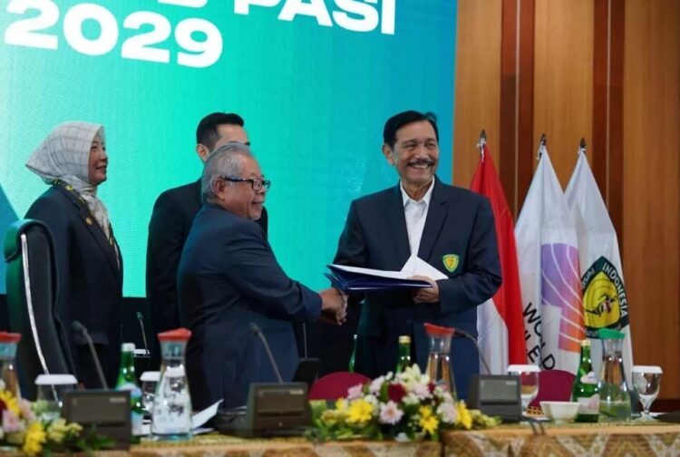 TERPILIH— Luhut Binsar Pandjaitan terpilih kembali sebagai Ketua Umum PB PASI untuk periode 2025-2029.