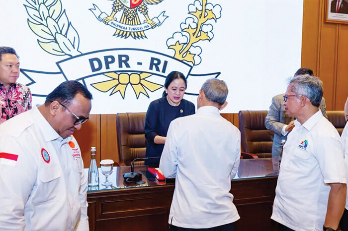 Temui Puan Maharani, Serikat Buruh Desak Penghapusan Outsourcing hingga Kenaikan UMR Rp 8,5 Juta 1 AUDIENSI— Ketua DPR RI Puan Maharani menerima audiensi KSPSI pimpinan Andi Gani Nena Wea bersama perwakilan Konfederasi Serikat Pekerja Indonesia (KSPI).