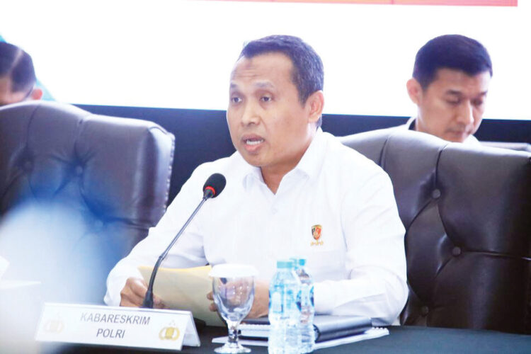 BEBERKAN— Bareskrim Polri membeber proses hukum terhadap ratusan tersangka yang diduga terlibat kerusuhan dalam aksi demo akhir Agustus lalu.