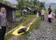 Berbaring sambil Berpelukan di Tengah Rel, Pria Beristri Tewas, Janda Luka Parah, Tertabrak Kendaraan Pemeriksa Jalur Kereta Api