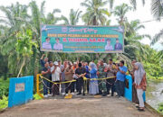 Bupati Resmikan Jembatan Desa di Nagari Lingkua Aua Bandarejo, Akses Penting Menghubungkan Kawasan Nagari dengan Jalan Spirok