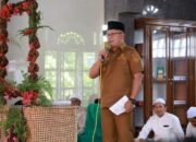 Peringatan Maulid Nabi Muhammad SAW di Masjid Nurul Iman Panti, Bupati Welly Disambut Haru Jamaah