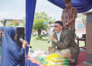 GPM di Kantor Camat Batang Kapas “Diserbu” Warga, Beras, Gula, Minyak Goreng, Cabai dan Bawang Dijual Murah