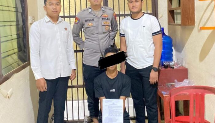 Polres Solok Selatan Tangkap Pemuda Diduga Setubuhi Adik Kandung