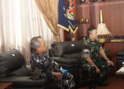 Jaga Sinergitas, Dankodaeral II Terima Kunjungan Pangdam XX