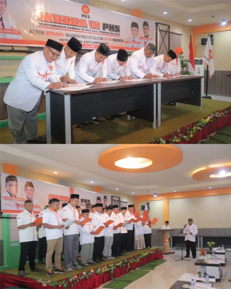 Musda VI DPD PKS Pessel, Kokoh Bersama Majukan Pessel untuk Indonesia 1 Musda VI DPD. PKS Pessel