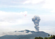 Aktivitas Gunung Marapi Menurun, Status Tetap Waspada