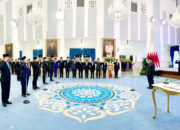 Prabowo Lantik Djamari Chaniago jadi Menko Polkam dan Erick Thohir jadi Menpora