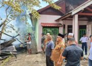 Respon Cepat Bupati Yulianto, Tinjau Lokasi Kebakaran Gudang Karton di Kuamang