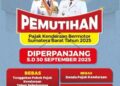 Kabar Gembira, Pemutihan Pajak Kendaraan Bermotor Diperpanjang hingga 30 September 2025 10 Kabar Gembira, Pemutihan Pajak Kendaraan Bermotor Diperpanjang hingga 30 September 2025