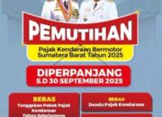 Kabar Gembira, Pemutihan Pajak Kendaraan Bermotor Diperpanjang hingga 30 September 2025